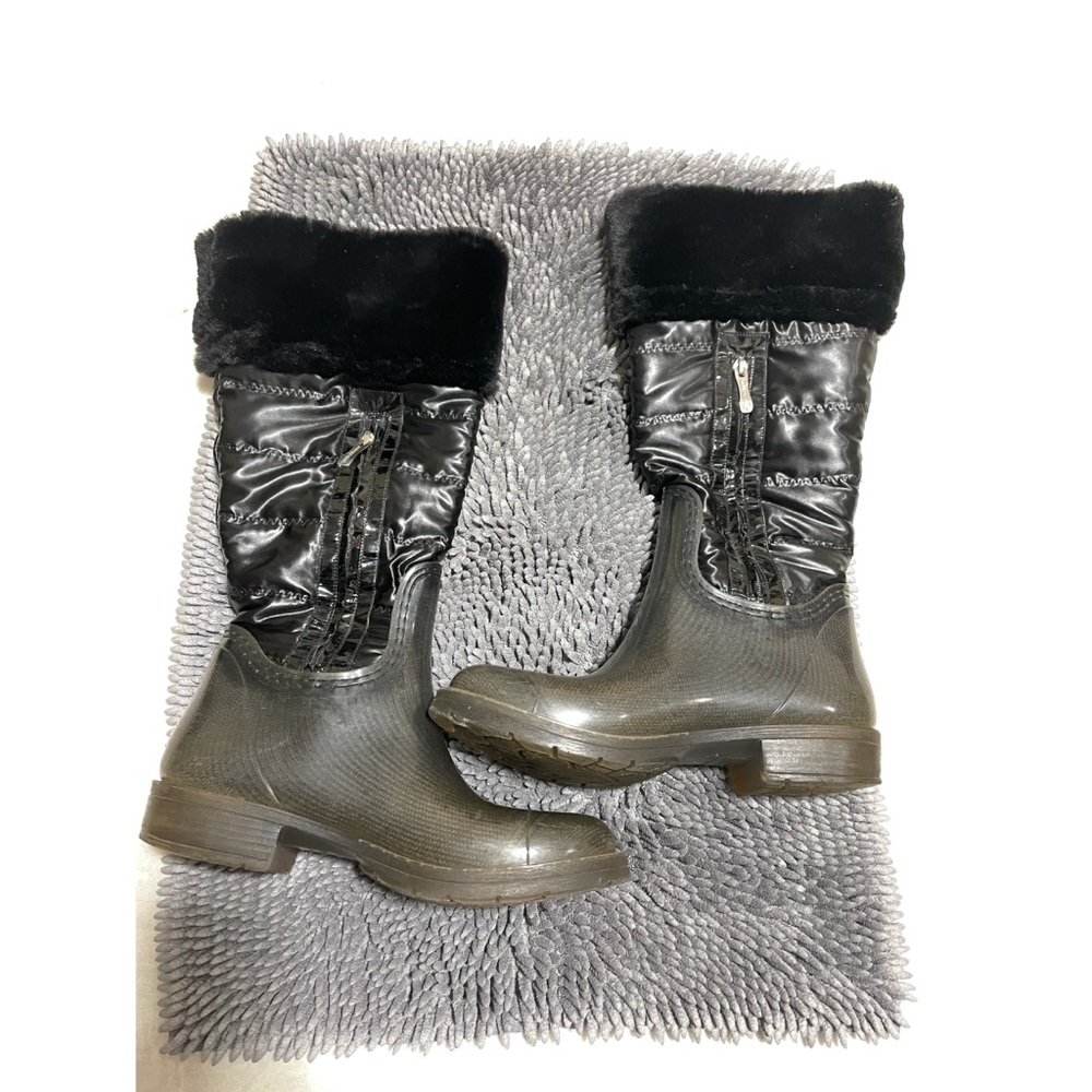 Gianmarco Lorenzi Collector Faux Fur Trim Boots